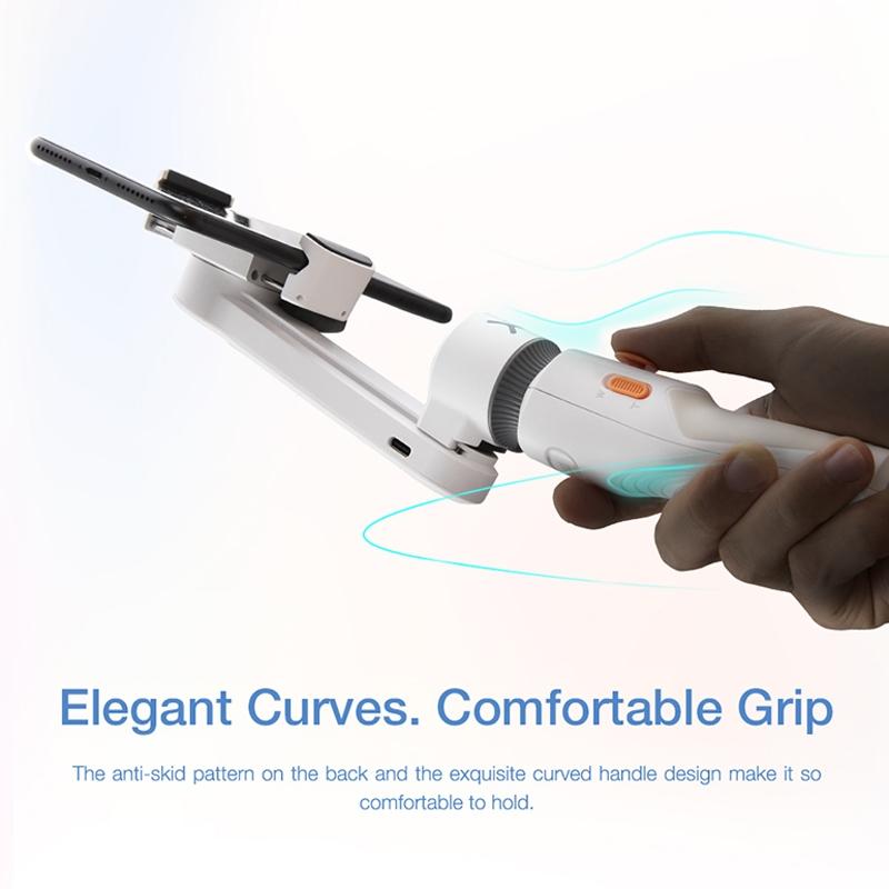 Smooth-XS Gimbal Stabilizer | Handheld Selfie Stick | Pink | Lightweight 200g