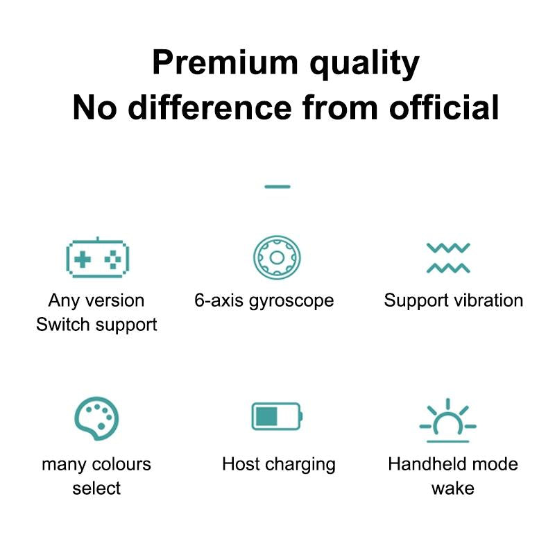 Switch Joy-Con Tooth Gamepad | Compact & Colourful | NT9687F