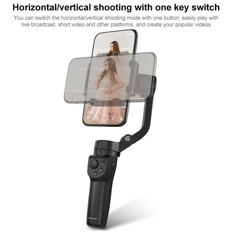 Foldable Vlog Pocket 2 Handheld Stabilizer | Three-Axis Gimbal | Pink