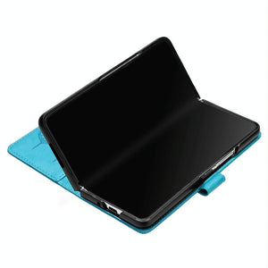 Butterfly Embossed Leather Phone Case | Light Purple | For iPhone