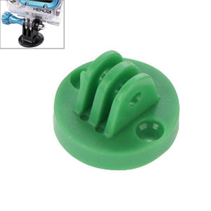Universal Camcorder Mount Adapter | For GoPro Hero Cameras | Tripod Compatible | Green