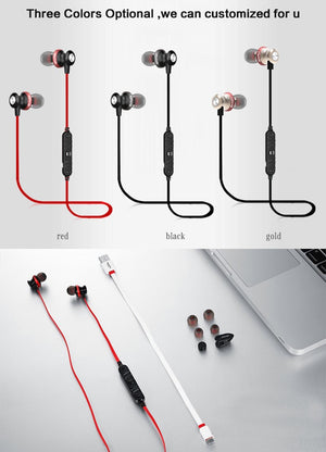 Sport Bluetooth Earphones | Magnetic | Wireless Audio Control