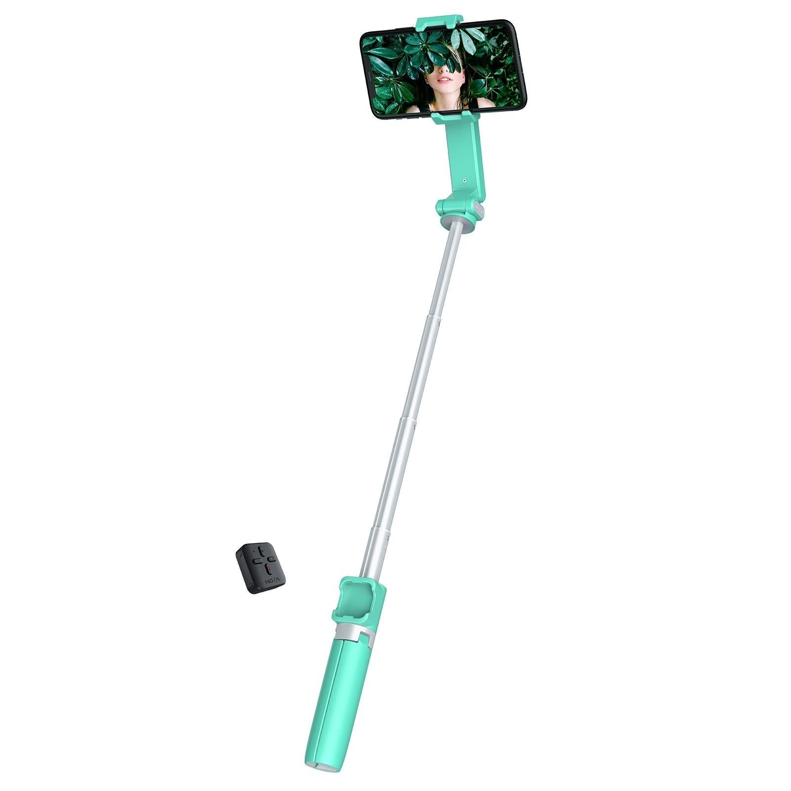 Portable Smartphone Gimbal Stabilizer | Foldable | Green