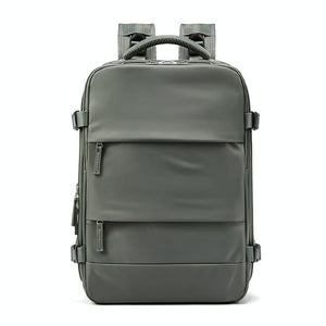 Outdoor Travel Laptop Backpack | Army Green & Army Green