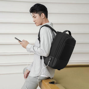 Multifunctional Oxford Laptop Backpack | CXS-618 | Dark Gray