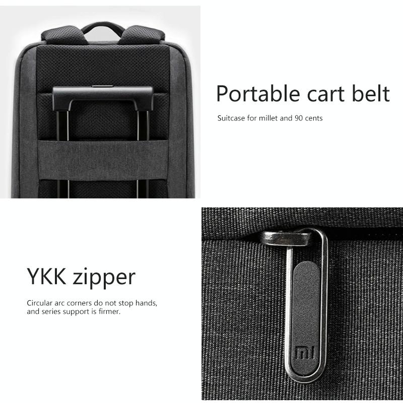 15.6-Inch Waterproof Laptop Backpack | Dark Gray