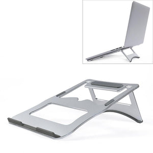 Portable Aluminum Laptop Stand | Simple & Stylish | Grey