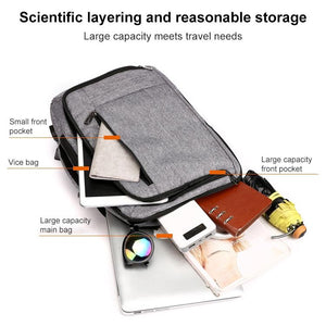 Multifunctional Oxford Laptop Backpack | CXS-620 | Grey