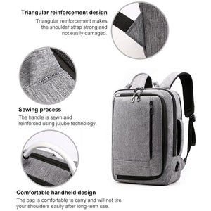 Multifunctional Oxford Laptop Backpack | CXS-620 | Grey