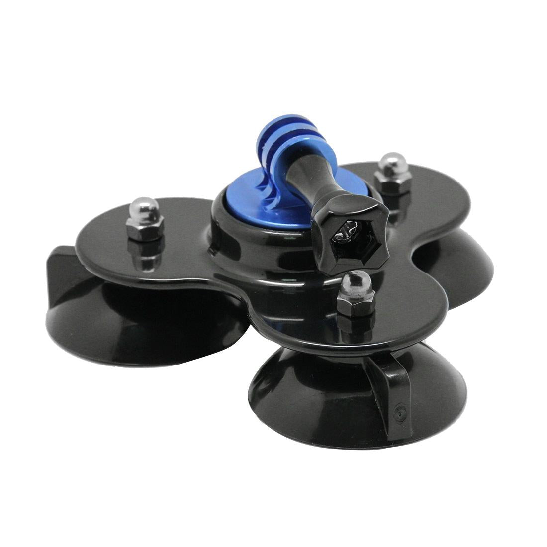 Universal Suction Cup Mount | For Action Cameras | With Tripod & Handle | Gold
