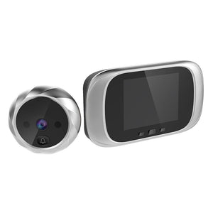 2.8" LCD Screen Cat Eye Doorbell with Night Vision | Gold