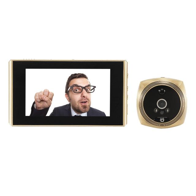 4.3 Screen Video Doorbell with 2.0MP Resolution | Gold