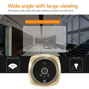 4.3 Screen Video Doorbell with 2.0MP Resolution | Gold