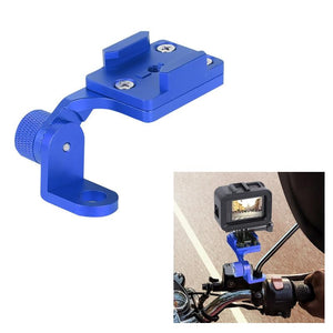 Universal Motorcycle Phone Bracket | For Action Cameras | Blue