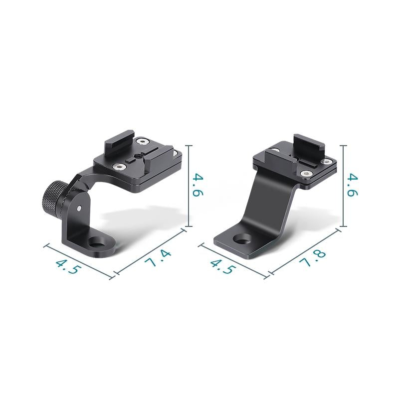 Universal Motorcycle Phone Bracket | For Action Cameras | Blue