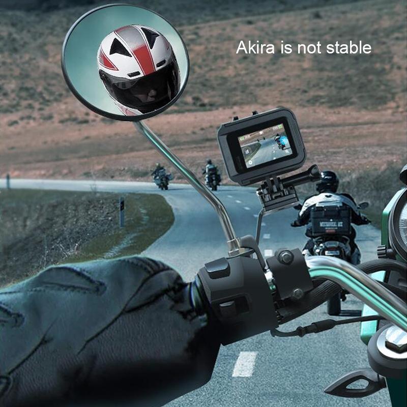 Universal Motorcycle Phone Bracket | For Action Cameras | Blue