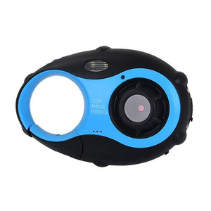 Mini Keychain Digital Camera for Kids | 5MP | 1.5" Screen | Gift | Blue