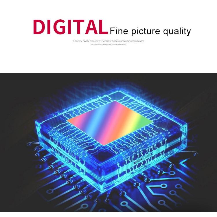 Mini Keychain Digital Camera for Kids | 5MP | 1.5" Screen | Gift | Blue