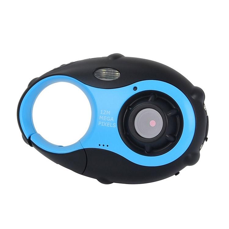 Mini Keychain Digital Camera for Kids | 5MP | 1.5" Screen | Gift | Blue