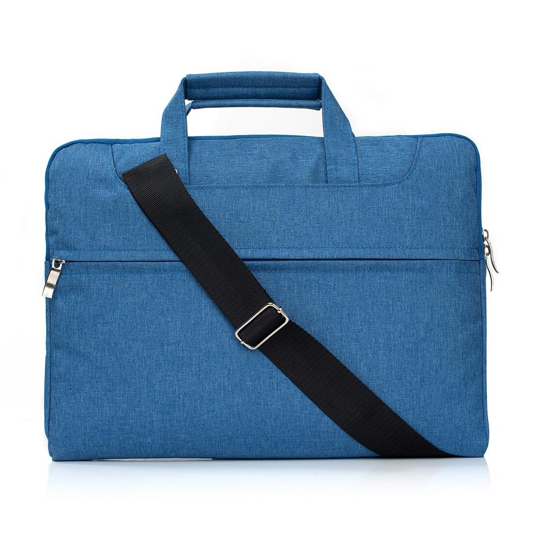13.3 Inch Laptop Bag | Portable One Shoulder Zipper Design | For MacBook | Samsung | Sony | Dell | Alienware | Chuwi | Asus | HP | Blue