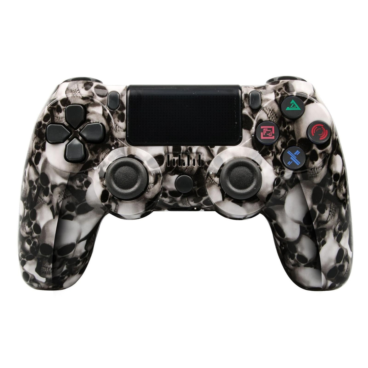 Wireless Bluetooth Game Controller | For PS4 | With Dual Vibration & Light Strip | Gear