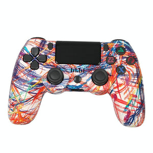 Wireless Bluetooth Game Controller | For PS4 | With Dual Vibration & Light Strip | Gear