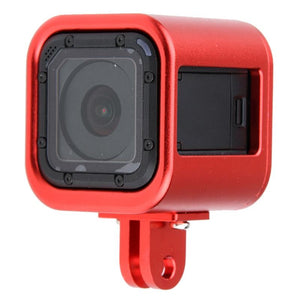 Aluminum Protective Cage | For GoPro Session Cameras | Red