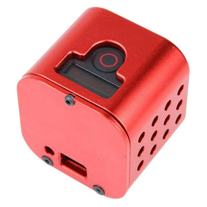 Aluminum Protective Cage | For GoPro Session Cameras | Red