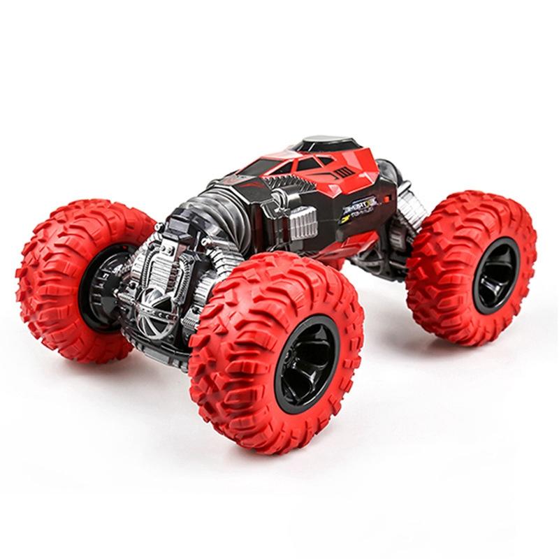 33cm Red 2.4GHz Double-Sided Twisted Off-Road RC Toy Car | For Kids