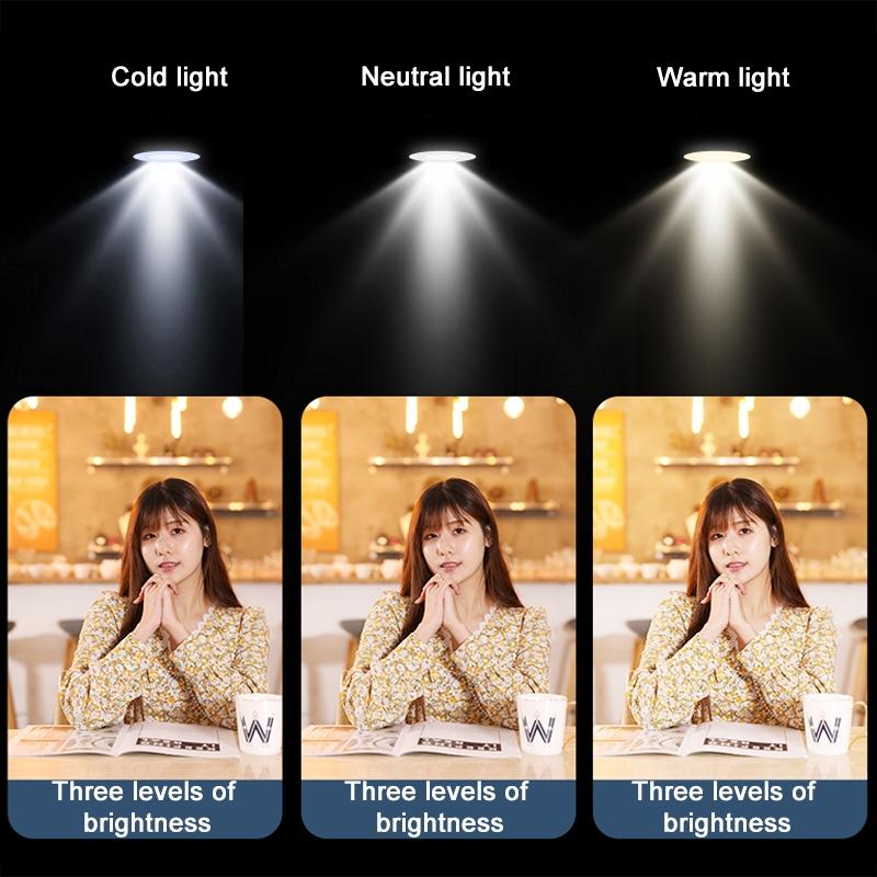 Bluetooth Remote Selfie Stick with Dual Fill Light & Tripod | Red