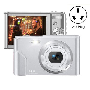 2.7K Full HD 44MP 16x Zoom Digital Camera for Kids | 2.88" Screen | Silver