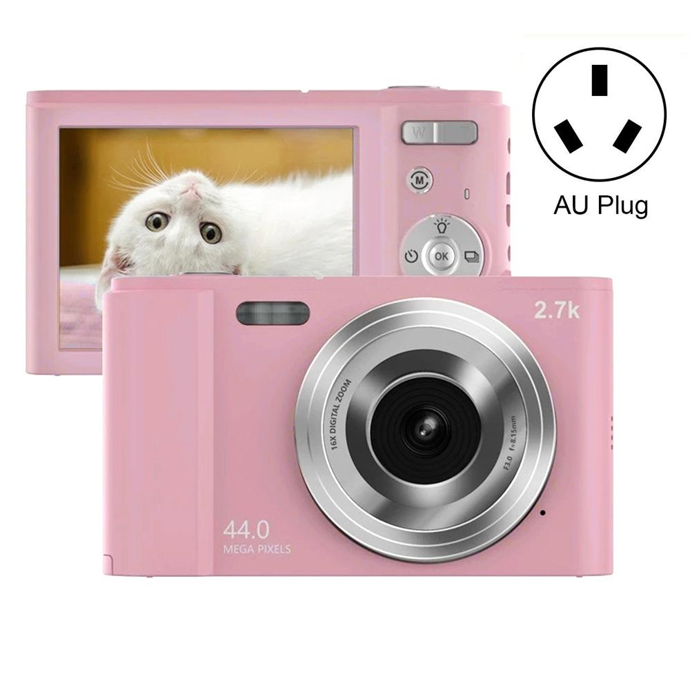 2.7K Full HD 44MP 16x Zoom Digital Camera for Kids | 2.88" Screen | Silver