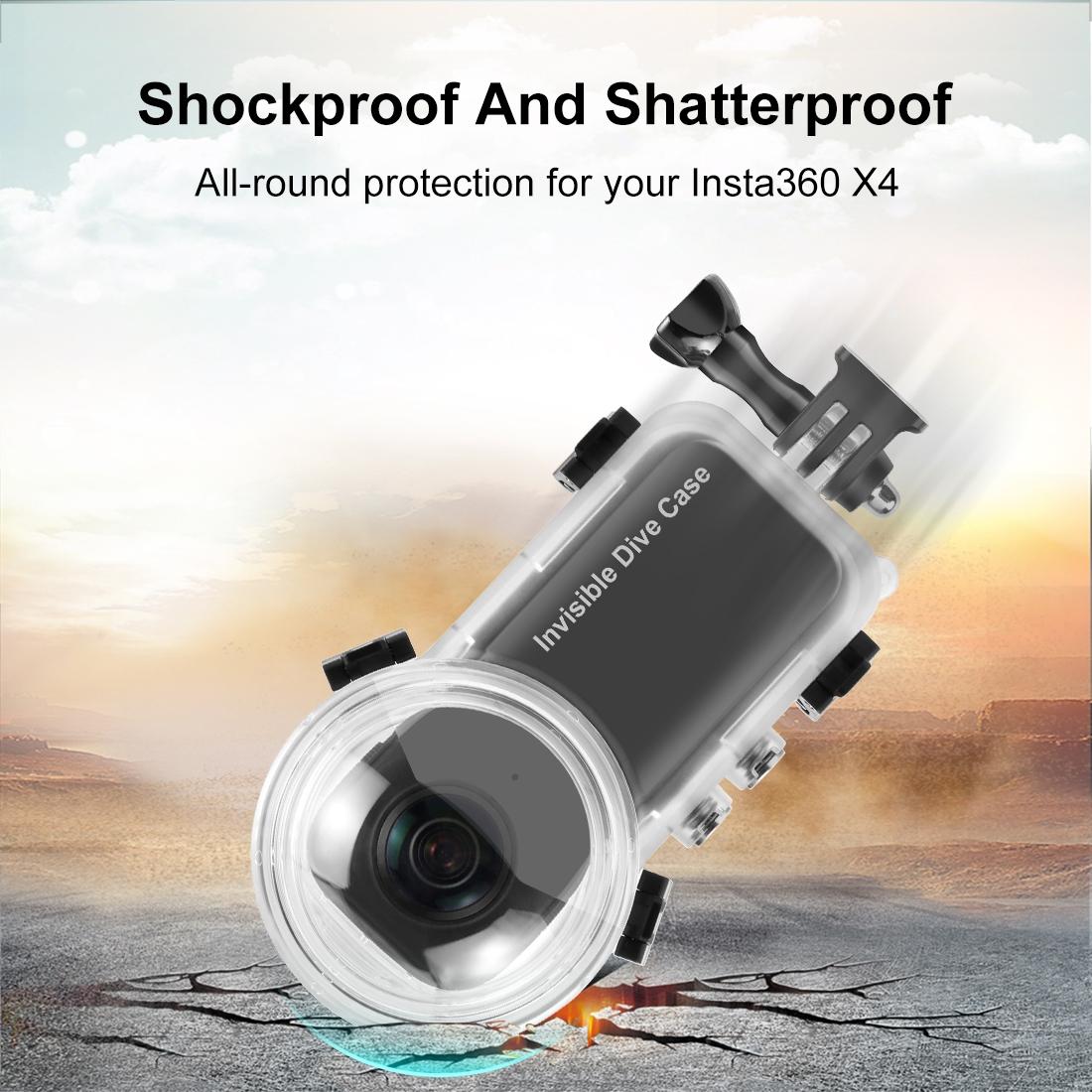 Waterproof Sealed Case for Insta360 X4 | 50m Depth
