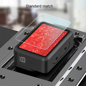 Tempered Glass Film | For GoPro Hero8 Lens & Display | Clear