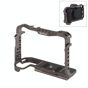Canon EOS R5 / R6 Video Camera Cage Stabilizer | Handleless | Bronze