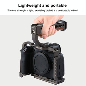 Canon EOS R5 / R6 Video Camera Cage Stabilizer | Handleless | Bronze