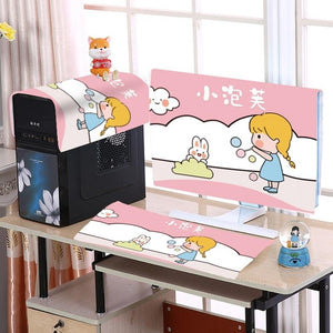 32” Dust - Proof Cover | Desktop Computer LCD Monitor | Little Yellow Duck