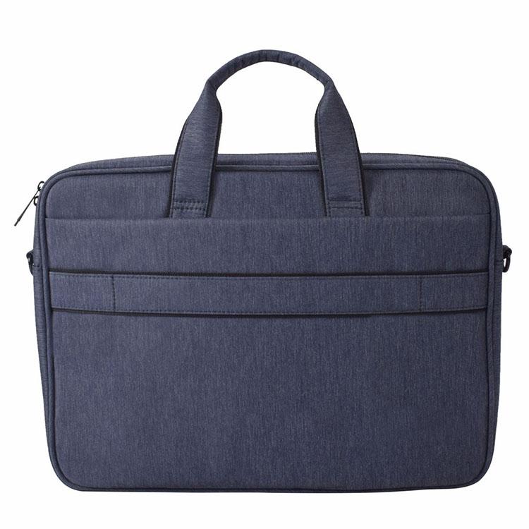 13.3 Inch Waterproof Anti-theft One-shoulder Handbag with Suitcase Belt | Navy Blue