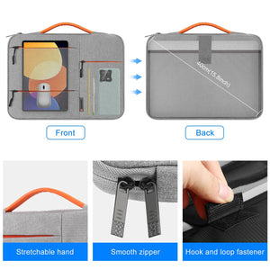 14-15 Inch Laptop Sleeve Briefcase | For MacBook | Samsung | ThinkPad | Sony | Dell | Alienware | Chuwi | Asus | HP | Navy Blue