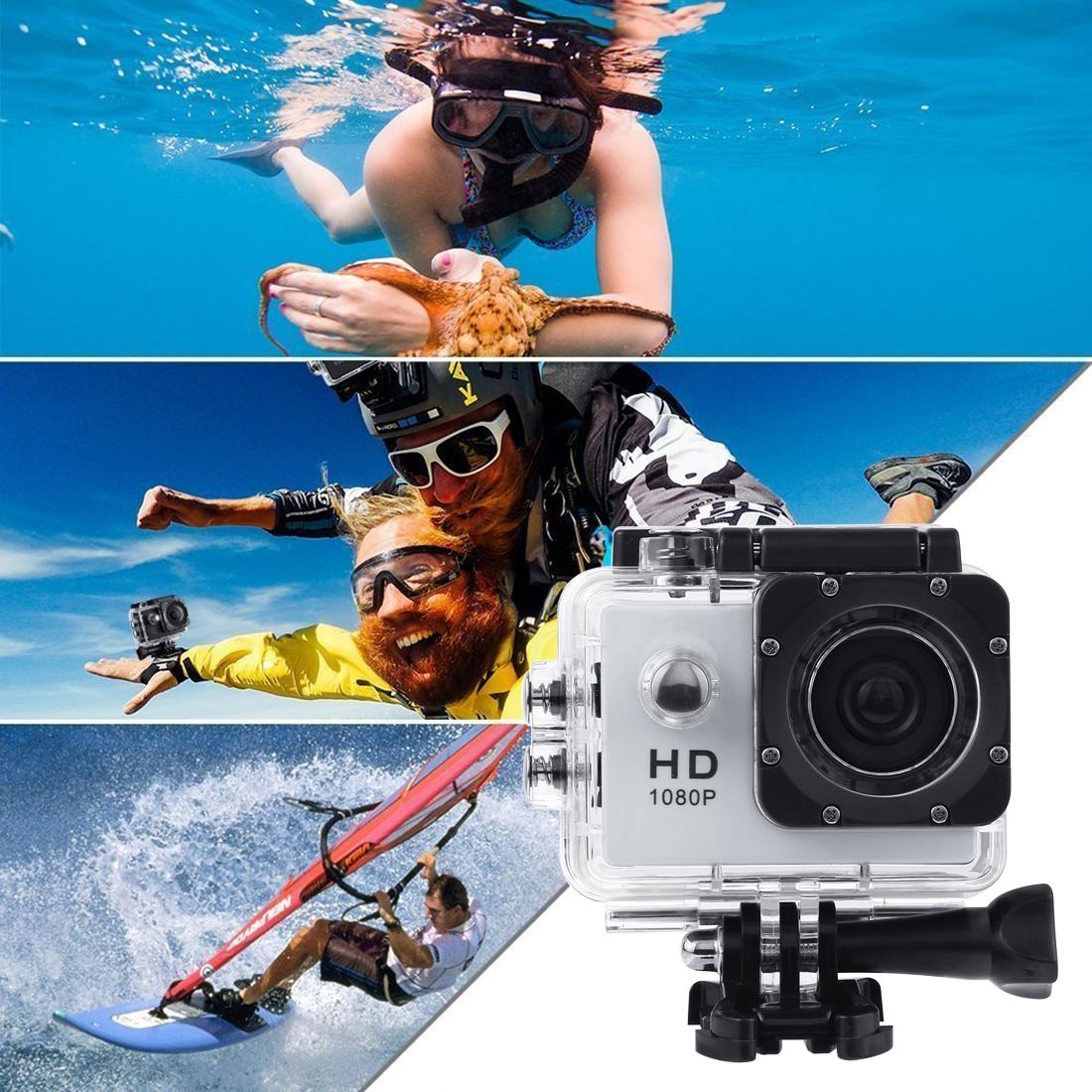 Waterproof Full HD 1080P Sports Camcorder | With LCD & Case | SJ4000