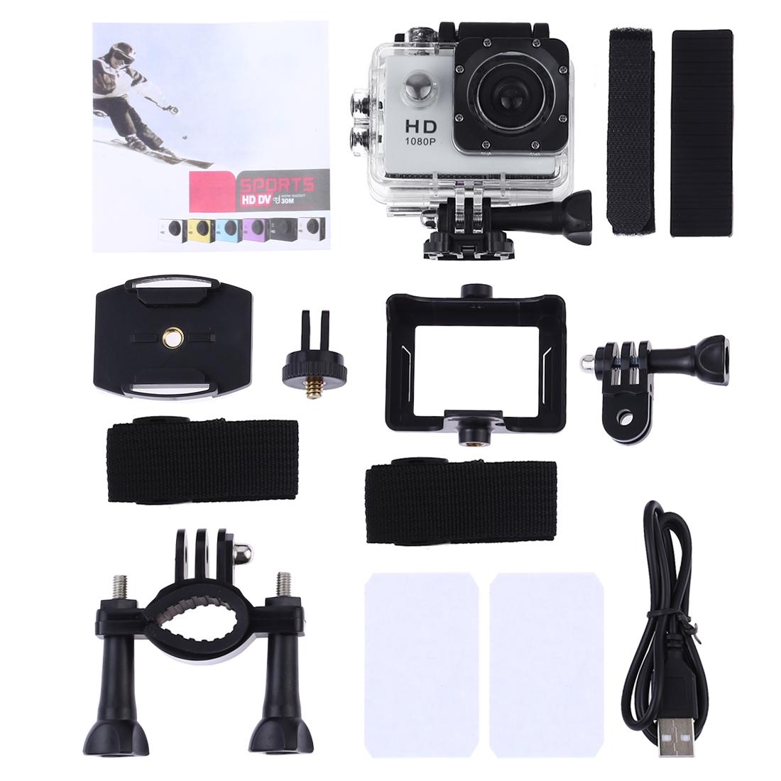 Waterproof Full HD 1080P Sports Camcorder | With LCD & Case | SJ4000