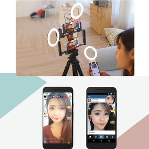 XJ18 Live Self - Timer LED Fill Light | Perfect for Live Streaming | White