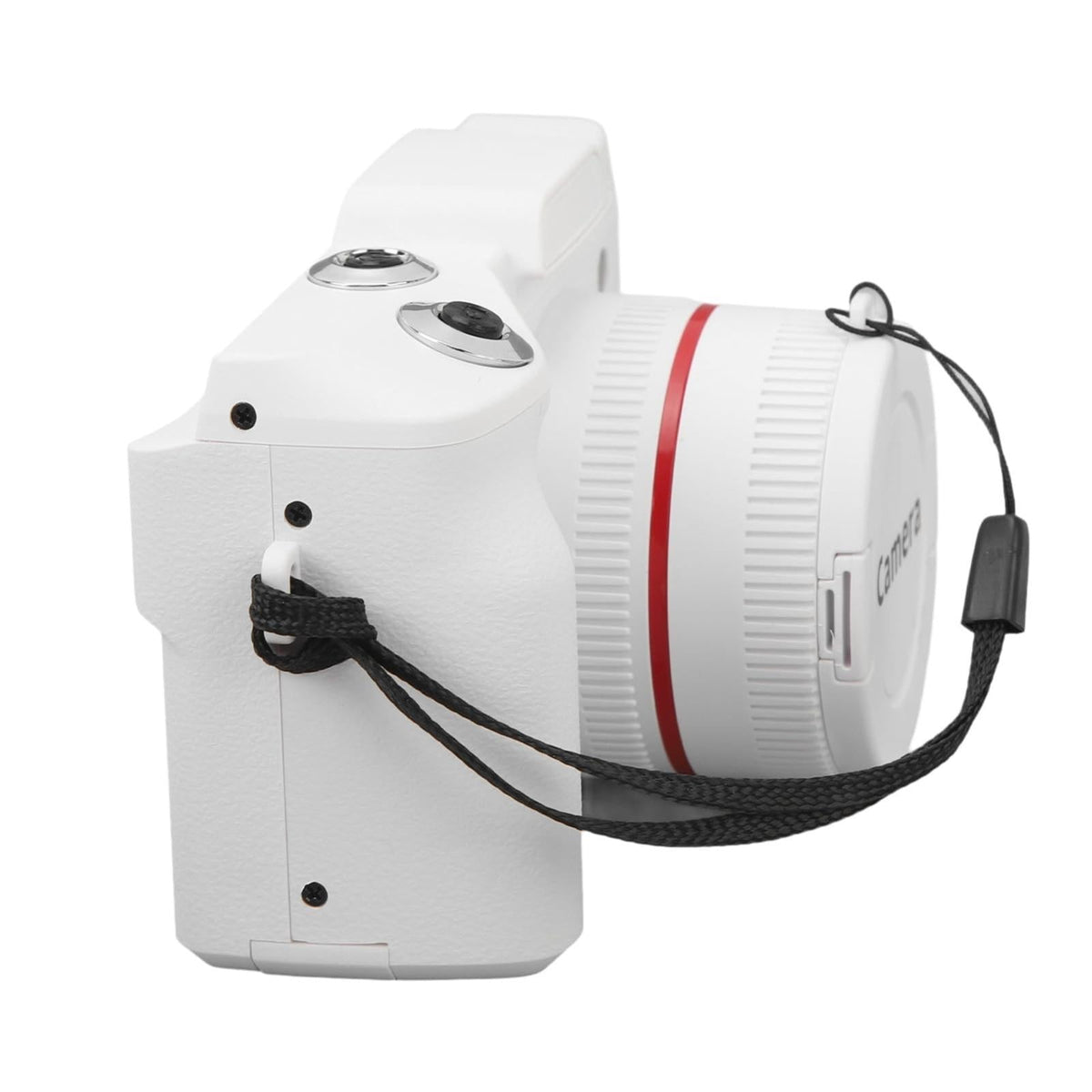 HD 720P Recording Flip Screen Digital Camera with Interchangeable Lens & Infrared Lens | White