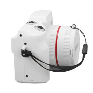 HD 720P Recording Flip Screen Digital Camera with Interchangeable Lens & Infrared Lens | White