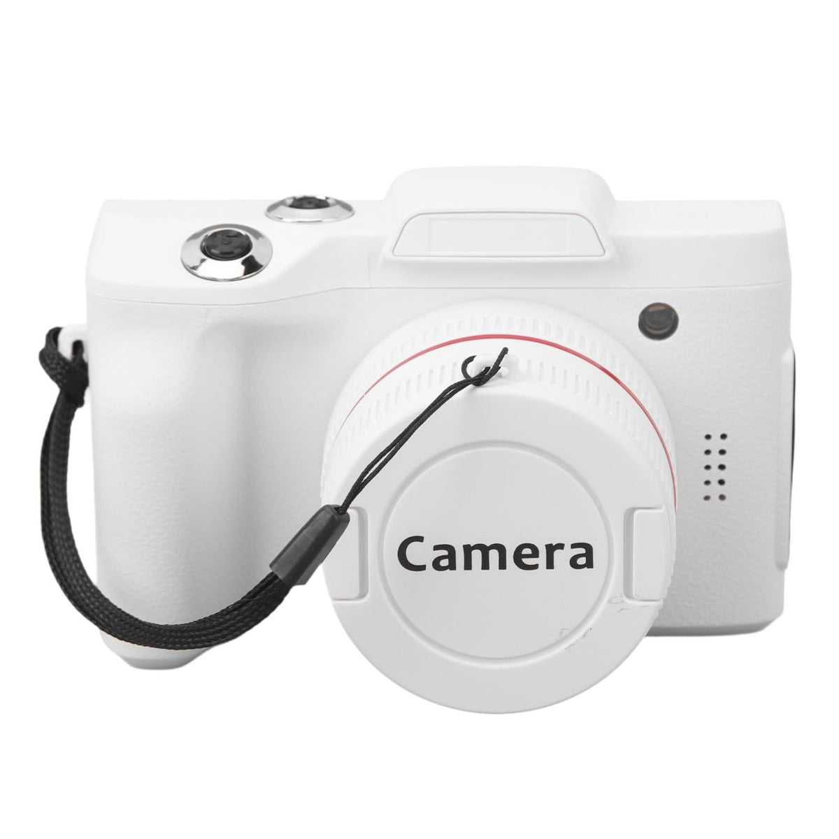 HD 720P Recording Flip Screen Digital Camera with Interchangeable Lens & Infrared Lens | White