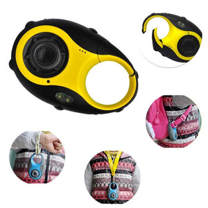 Mini Keychain Digital Camera for Kids | 5MP | 1.5" Screen | Gift | Yellow