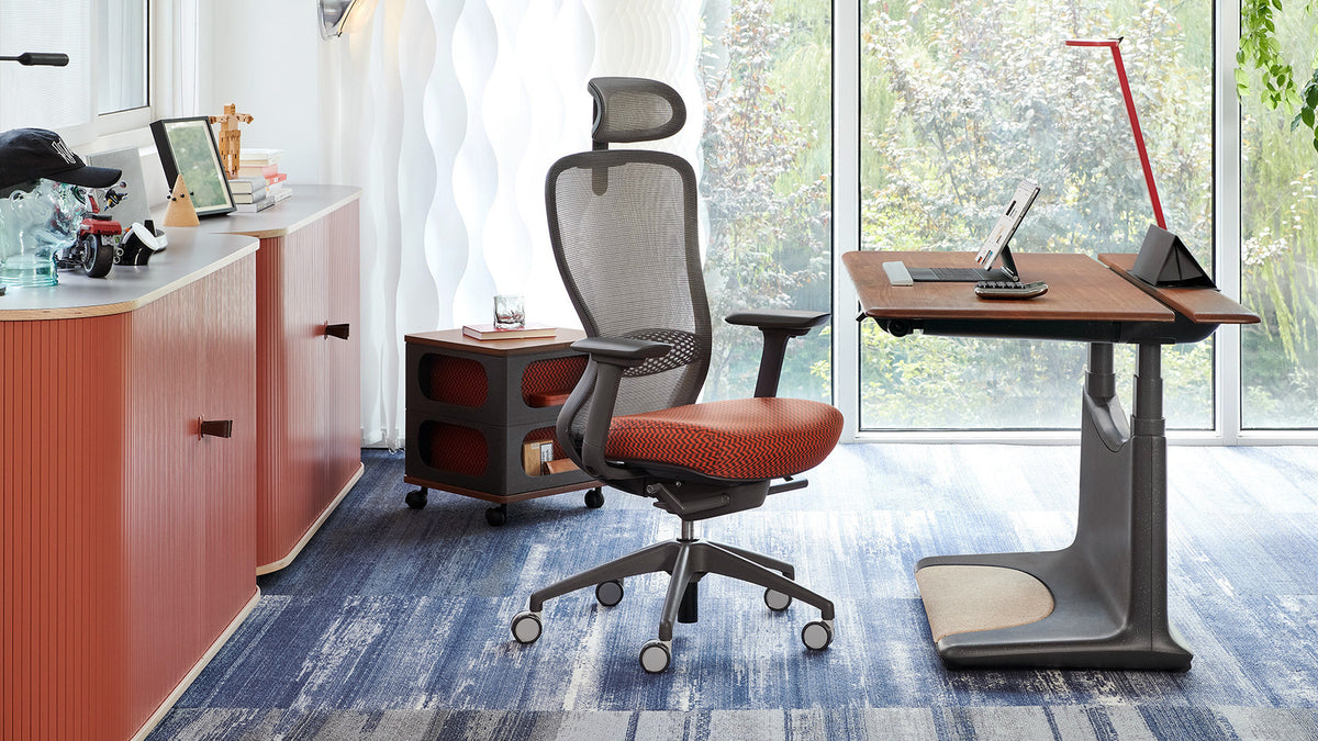 UFOU VX Ergonomic Office Chair | Mesh | Work Computer Gaming Designer | Lion