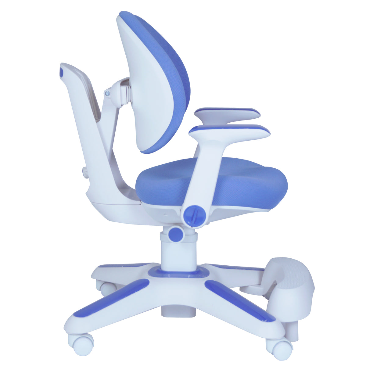 Ergonomic Children Kids Study Desk and Chair Set | Height Adjustable | Blue