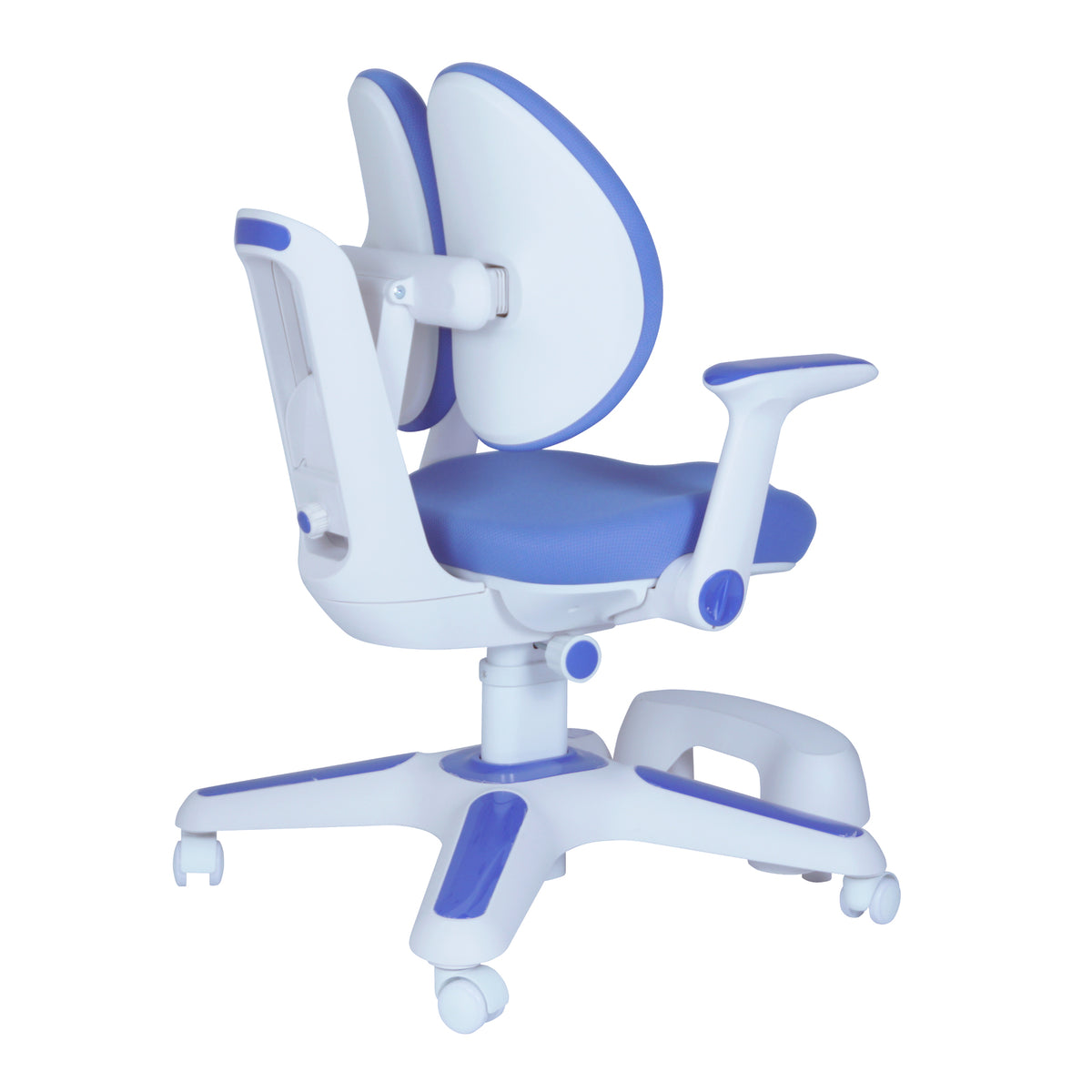 Ergonomic Children Kids Study Desk and Chair Set | Height Adjustable | Blue