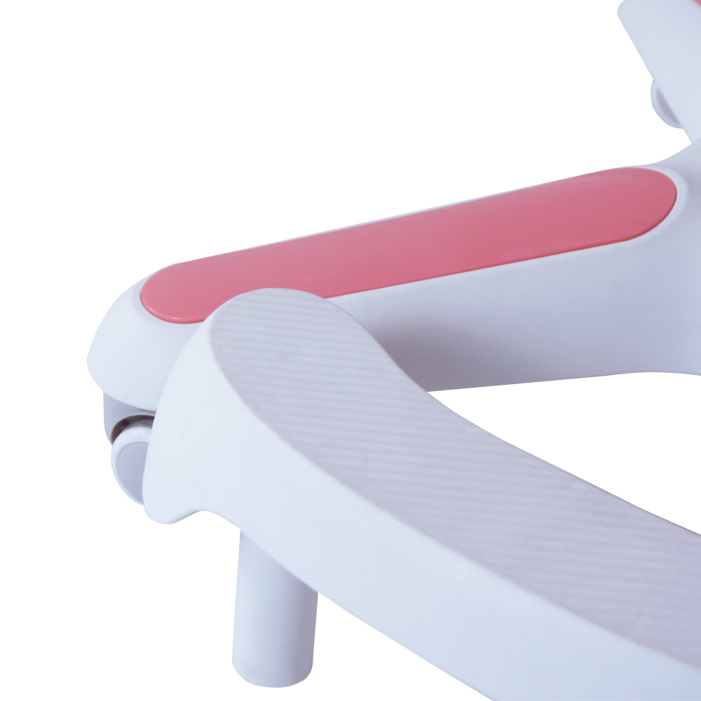 Ergonomic Children Kids Study Desk and Chair Set | Height Adjustable | Pink